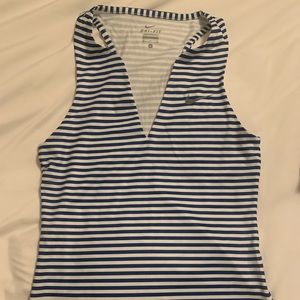 Women’s tennis v-neck dry-fit tank top